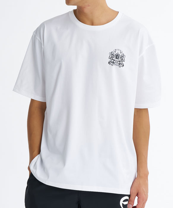 RVCA メンズ LIONS GATE SFST サーフTシャツ 【2026年夏モデル】 WHT / XL