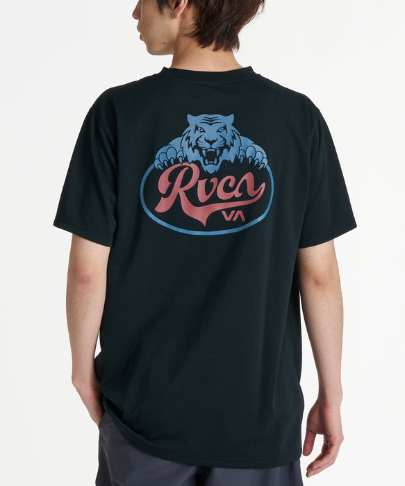 RVCA メンズ BLANCE HORIZON SFST サーフTシャツ 【2026年夏モデル】 BLK / XL