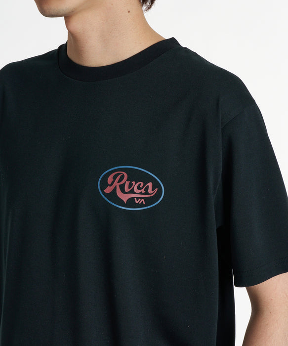 RVCA メンズ BLANCE HORIZON SFST サーフTシャツ 【2026年夏モデル】 BLK / XL