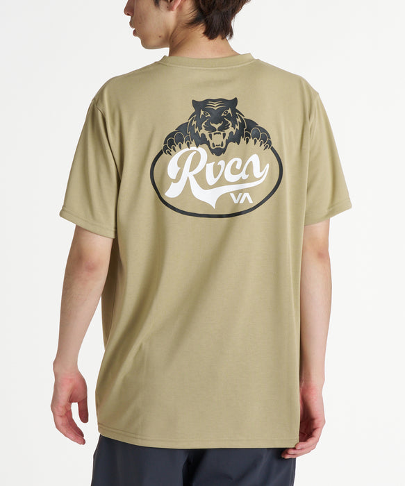 RVCA メンズ BLANCE HORIZON SFST サーフTシャツ 【2026年夏モデル】 KHA / XL
