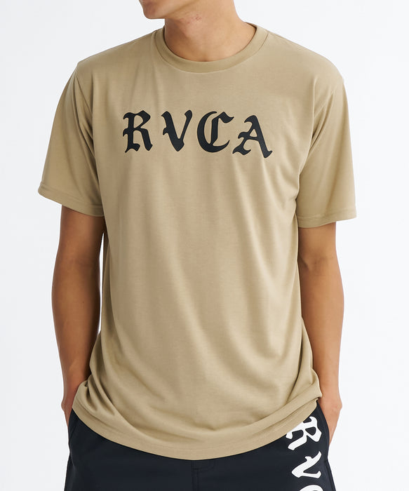 RVCA メンズ OE STARIGHT SFST サーフTシャツ 【2026年夏モデル】 KHA / XL
