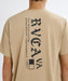 RVCA メンズ OE STARIGHT SFST サーフTシャツ 【2026年夏モデル】 KHA / XL