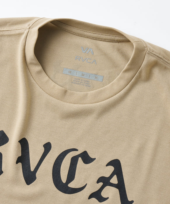 RVCA メンズ OE STARIGHT SFST サーフTシャツ 【2026年夏モデル】 KHA / XL