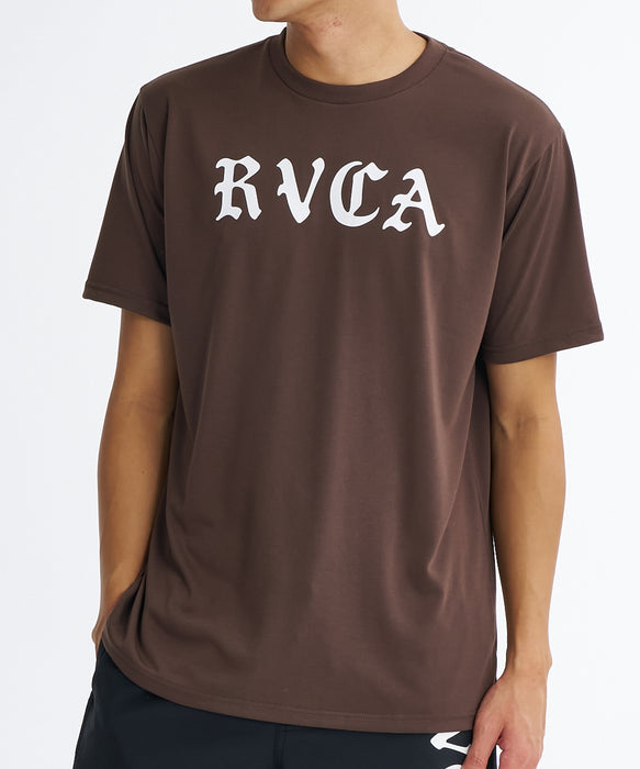 RVCA メンズ OE STARIGHT SFST サーフTシャツ 【2026年夏モデル】 MOC / XL