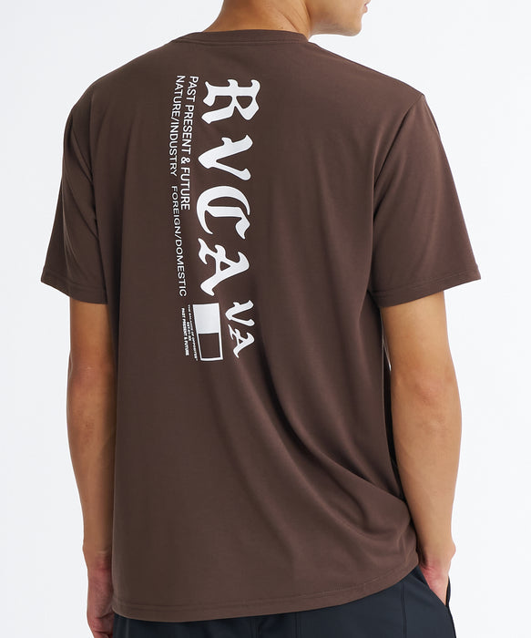 RVCA メンズ OE STARIGHT SFST サーフTシャツ 【2026年夏モデル】 MOC / XL