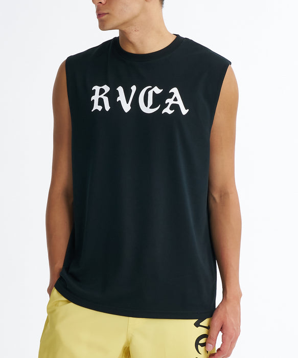 RVCA メンズ OE STARIGHT SFTT サーフタンクトップ 【2026年夏モデル】 BLK / XL