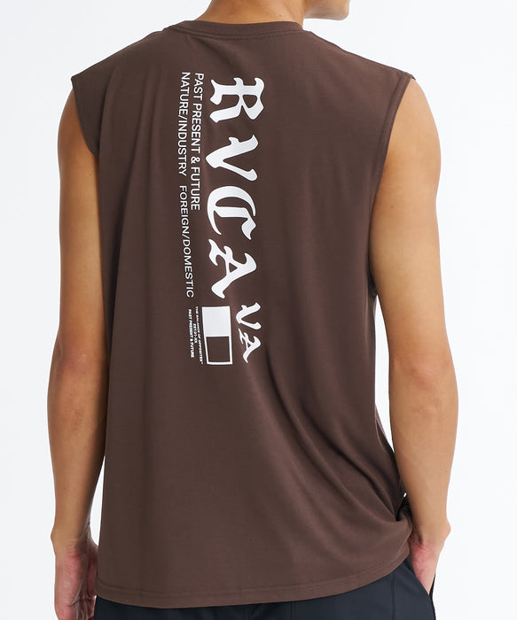 RVCA メンズ OE STARIGHT SFTT サーフタンクトップ 【2026年夏モデル】 MOC / XL