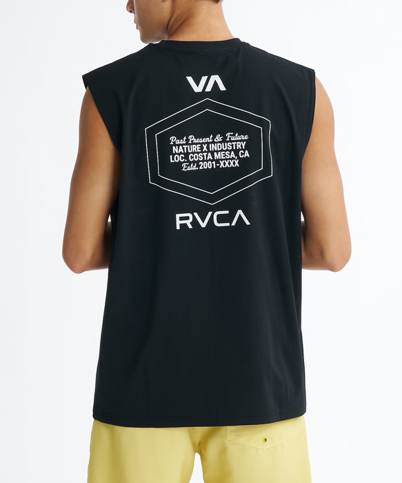 RVCA メンズ VA HEX RVCA SFTT サーフタンクトップ 【2026年夏モデル】 BLK / XL