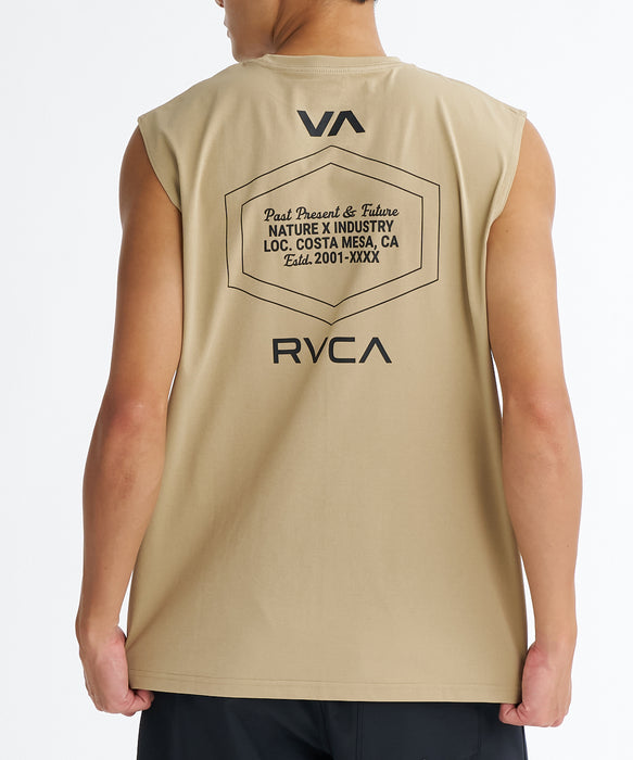 RVCA メンズ VA HEX RVCA SFTT サーフタンクトップ 【2026年夏モデル】 KHA / XL