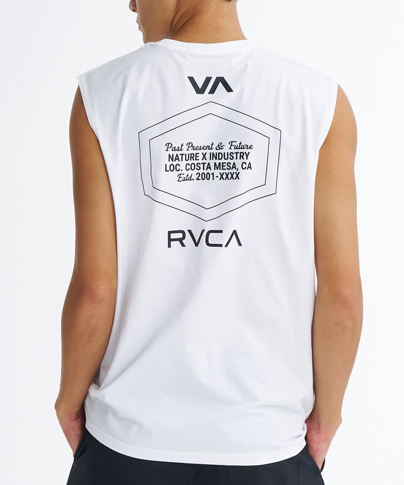 RVCA メンズ VA HEX RVCA SFTT サーフタンクトップ 【2026年夏モデル】 WHT / XL