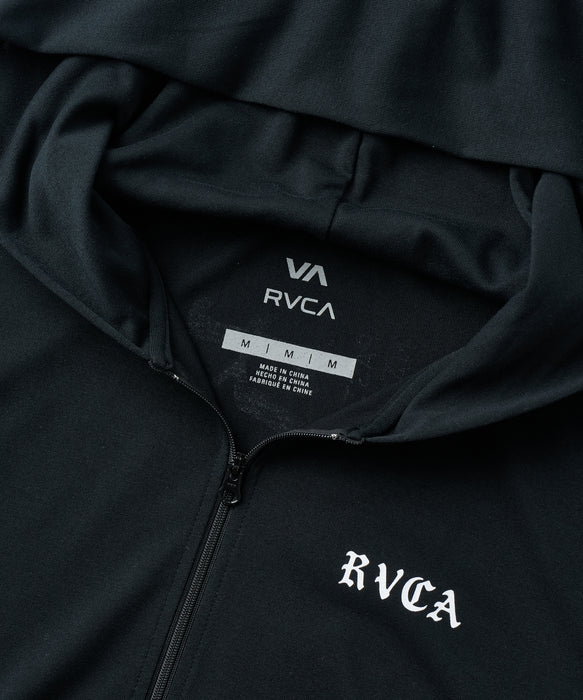 RVCA メンズ OE STARIGHT SFHD 長袖サーフTシャツ 【2026年夏モデル】 BLK / XL