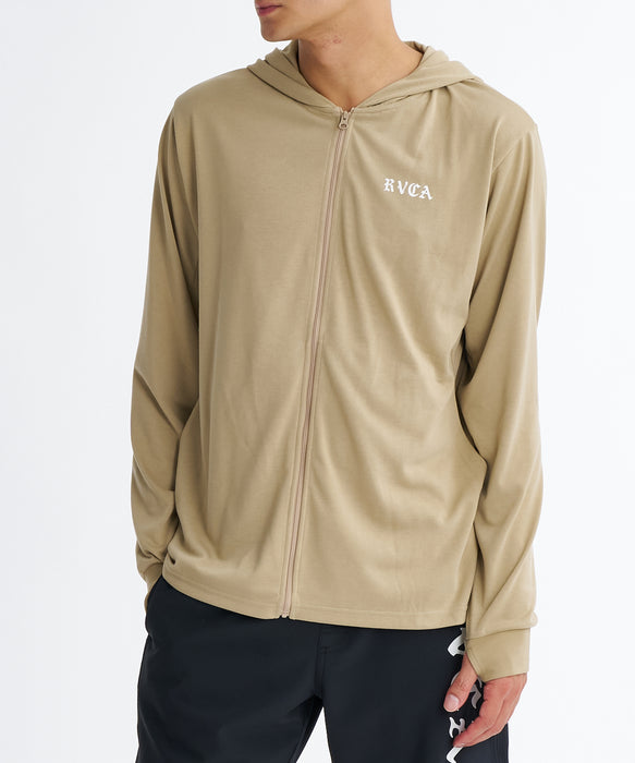 RVCA メンズ OE STARIGHT SFHD 長袖サーフTシャツ 【2026年夏モデル】 KHA / XL