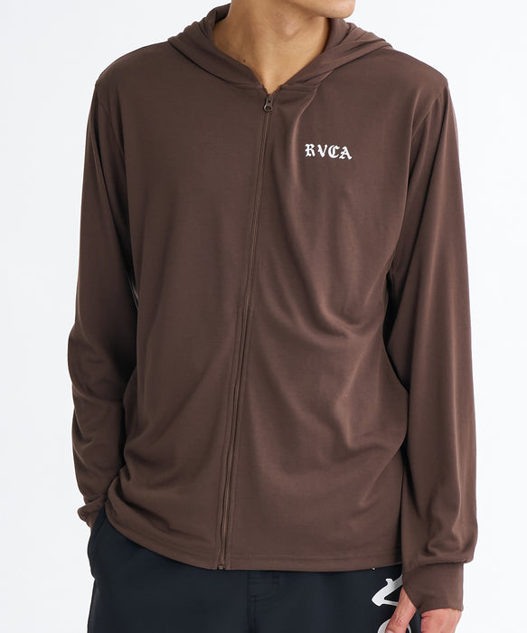 RVCA メンズ OE STARIGHT SFHD 長袖サーフTシャツ 【2026年夏モデル】 MOC / XL