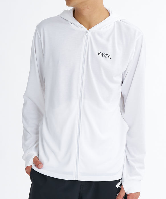 RVCA メンズ OE STARIGHT SFHD 長袖サーフTシャツ 【2026年夏モデル】 WHT / XL