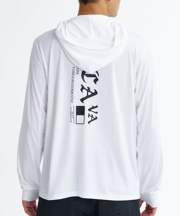 RVCA メンズ OE STARIGHT SFHD 長袖サーフTシャツ 【2026年夏モデル】 WHT / XL