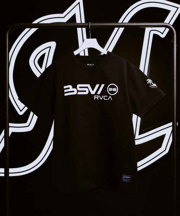 RVCA メンズ RVCA×MARINES BSW LOGOTEE サーフTシャツ 【2026年夏モデル】