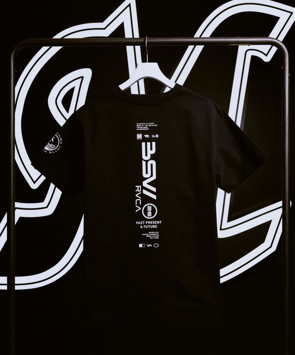 RVCA メンズ RVCA×MARINES BSW LOGOTEE サーフTシャツ 【2026年夏モデル】