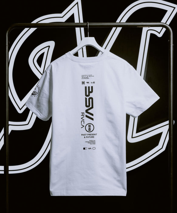 RVCA メンズ RVCA×MARINES BSW LOGOTEE サーフTシャツ 【2026年夏モデル】