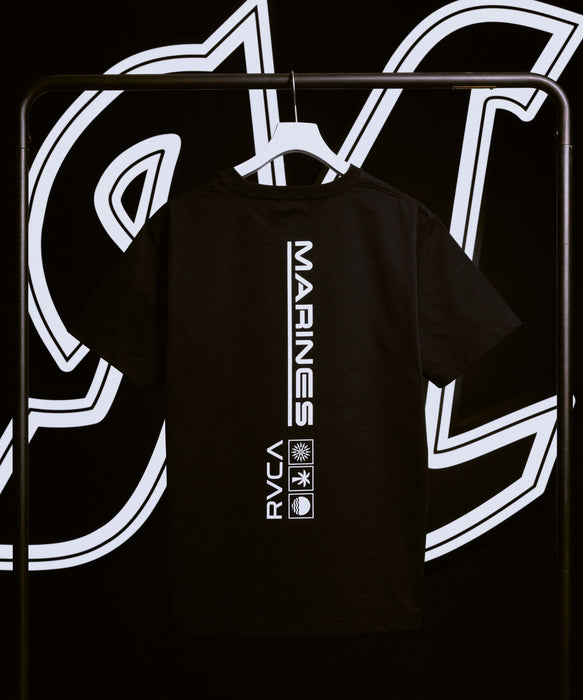 RVCA メンズ RVCA×MARINES BSW PT TEE サーフTシャツ 【2026年夏モデル】