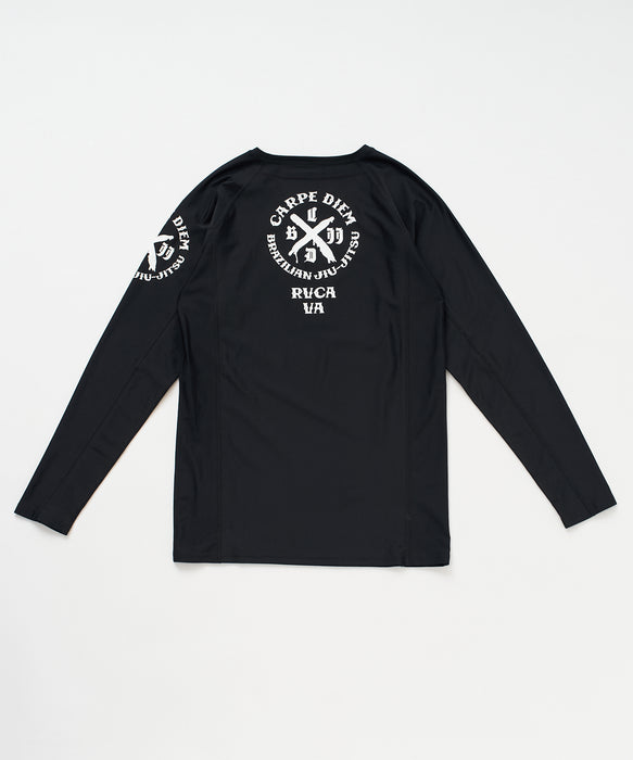 RVCA SPORT メンズ CARPE DIEM X RVCA RS 長袖ラッシュガード 【2026年夏モデル】