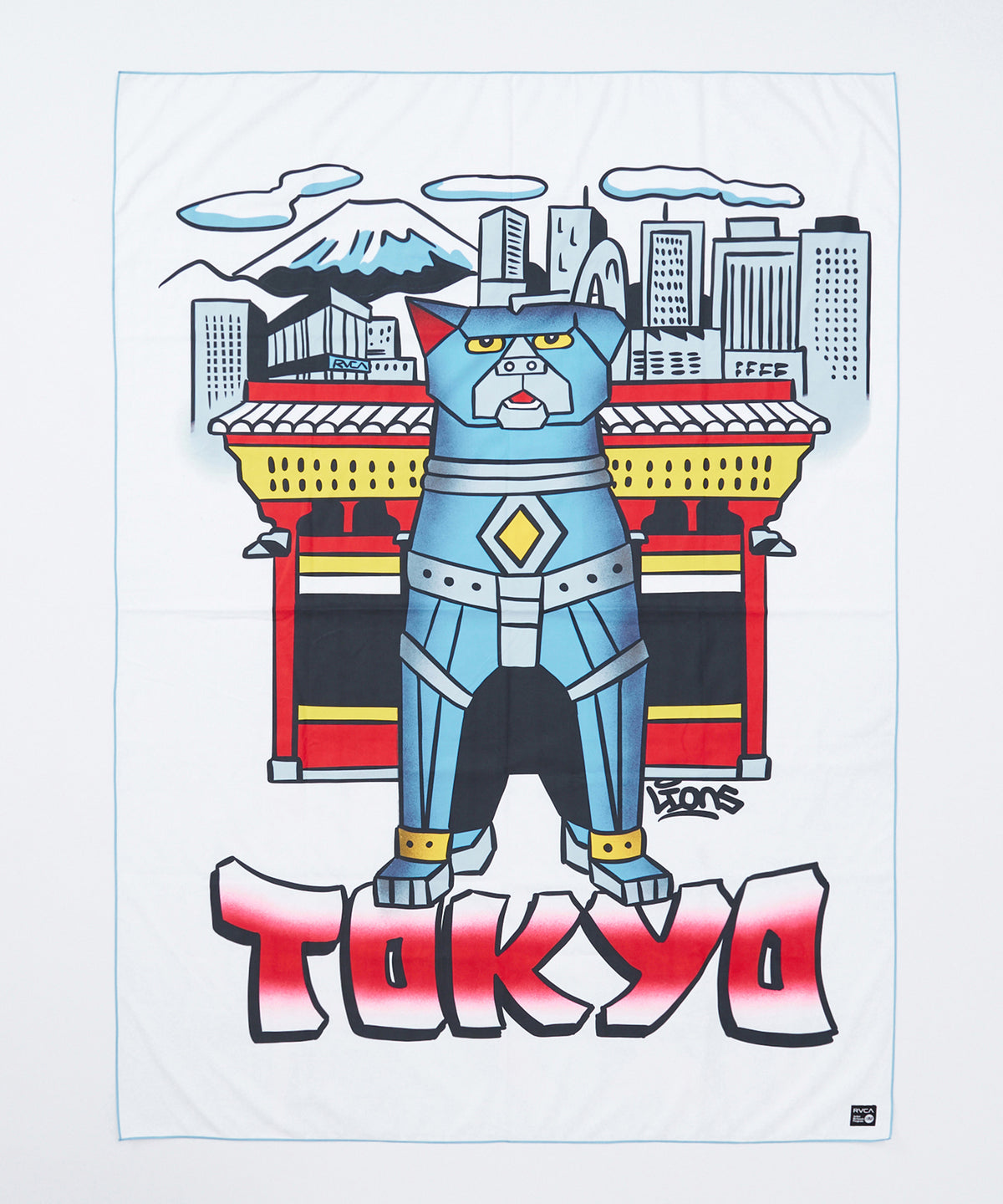 RVCA メンズ MECHA HACHIKO SWIM TOWEL タオル 【2026年夏モデル】