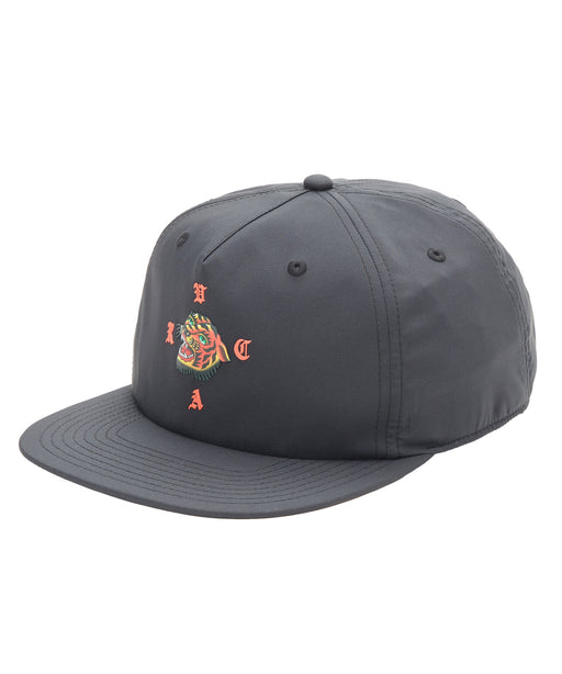 RVCA メンズ KALEB PERFORMANCE 5-PANEL キャップ 【2026年夏モデル】 BLK / F