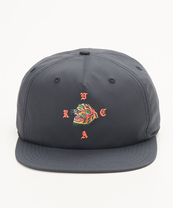 RVCA メンズ KALEB PERFORMANCE 5-PANEL キャップ 【2026年夏モデル】 BLK / F