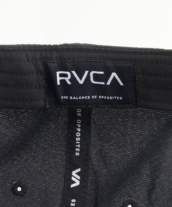 RVCA メンズ KALEB PERFORMANCE 5-PANEL キャップ 【2026年夏モデル】 BLK / F