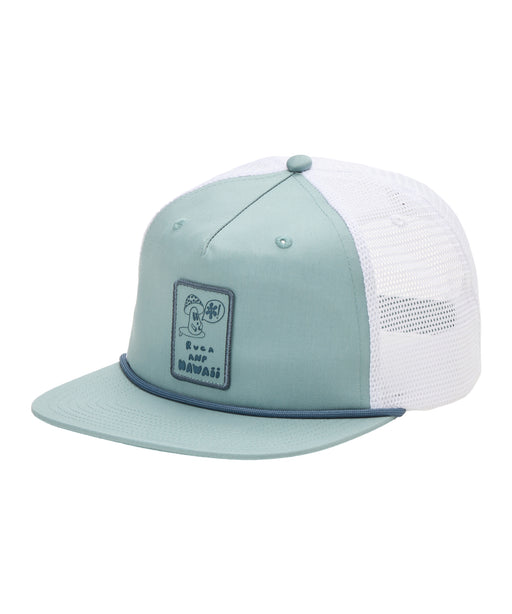 RVCA メンズ BRYCE  SNAPBACK TRUCKER キャップ 【2026年夏モデル】 BLU / F