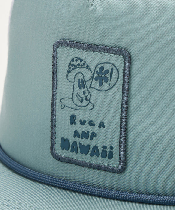 RVCA メンズ BRYCE  SNAPBACK TRUCKER キャップ 【2026年夏モデル】 BLU / F