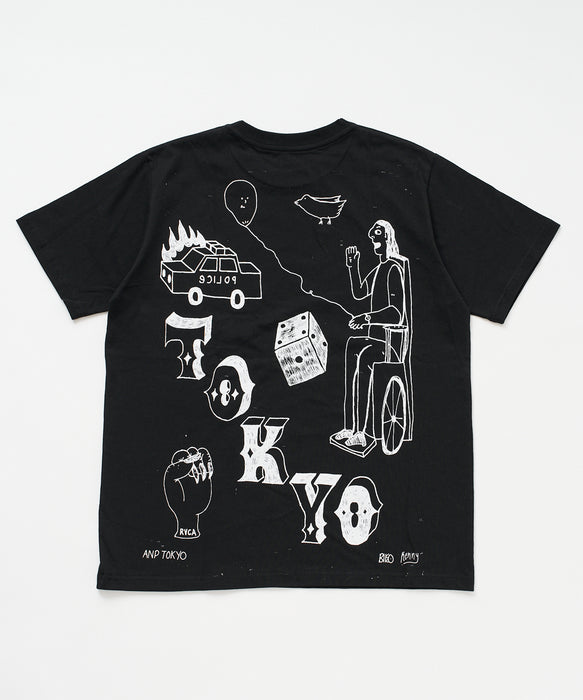 RVCA メンズ BIKO&KENNY ANP TOKYO TEE Tシャツ 【2026年夏モデル】