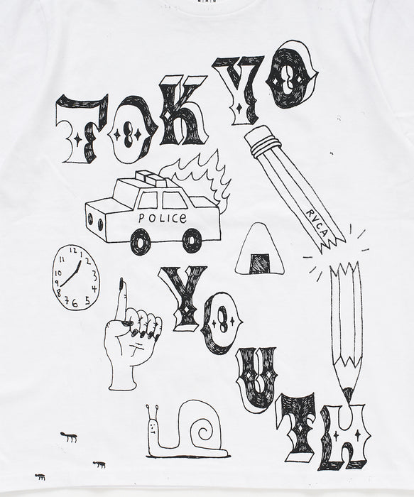 RVCA メンズ BIKO&KENNY ANP TOKYO TEE Tシャツ 【2026年夏モデル】