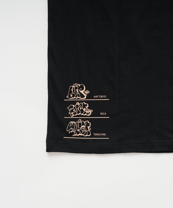 RVCA メンズ TENGAONE ANP TOKYO TEE Tシャツ 【2026年夏モデル】