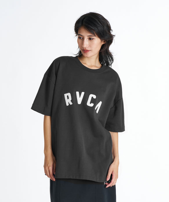 RVCA ウィメンズ RVCA LOGO DOLMAN 半袖シャツ 【2026年夏モデル】 BLK / S