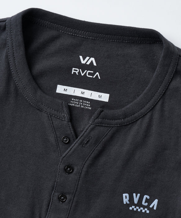 RVCA ウィメンズ ONSHORE BABY HENRY ST Tシャツ 【2026年夏モデル】 WAA / M
