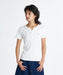 RVCA ウィメンズ ONSHORE BABY HENRY ST Tシャツ 【2026年夏モデル】 WPW / M