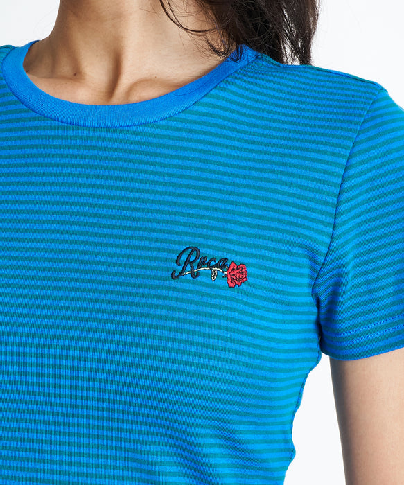 RVCA ウィメンズ PUERTO BABY TEE Tシャツ 【2026年夏モデル】 BMN0 / M
