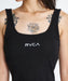 RVCA ウィメンズ MINI RVCA RIBBED TANKTOP タンクトップ 【2026年夏モデル】 BLK / M