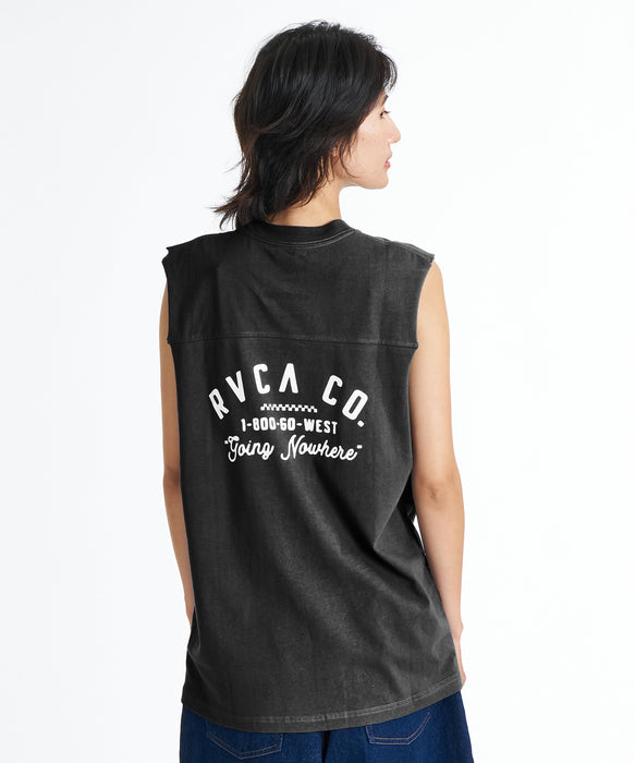 RVCA ウィメンズ CUTOFF TT タンクトップ 【2026年夏モデル】