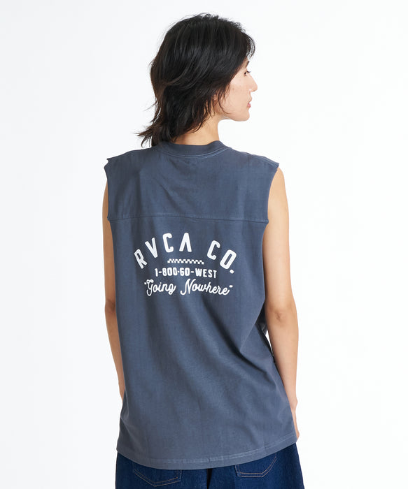 RVCA ウィメンズ CUTOFF TT タンクトップ 【2026年夏モデル】 KSD0 / L