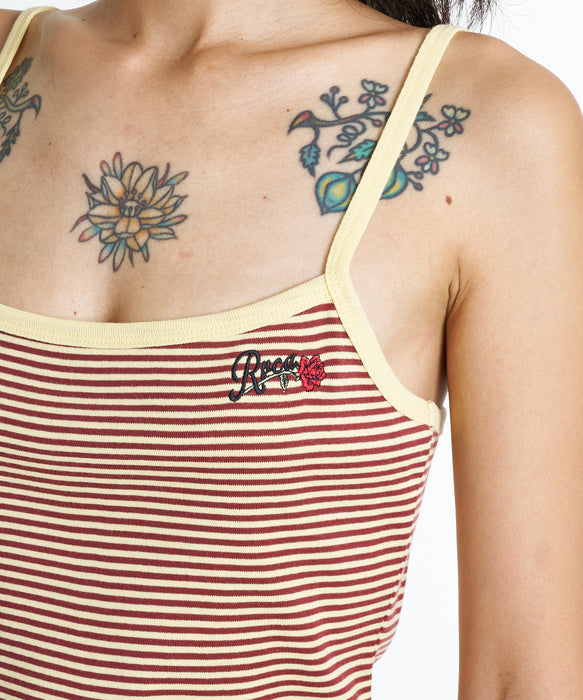 RVCA ウィメンズ PUERTO MIDI DRESS ワンピース 【2026年夏モデル】 YDJ0 / M