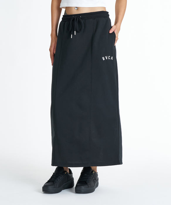 RVCA ウィメンズ BALANCE BOX LONG SKIRT スカート 【2026年夏モデル】 BLK / L
