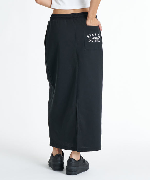 RVCA ウィメンズ BALANCE BOX LONG SKIRT スカート 【2026年夏モデル】 BLK / L