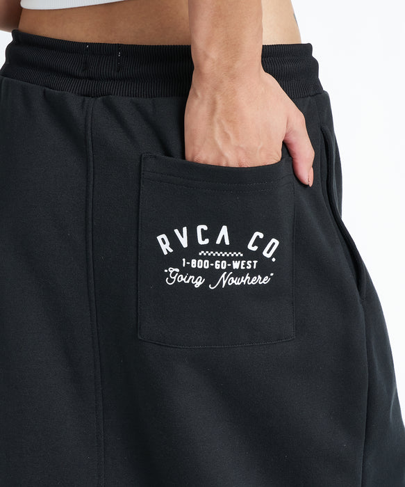 RVCA ウィメンズ BALANCE BOX LONG SKIRT スカート 【2026年夏モデル】 BLK / L