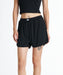 RVCA ウィメンズ MINI RVCA DROP NEEDLE RIB TRUNKS ショートパンツ 【2026年夏モデル】 BLK / M