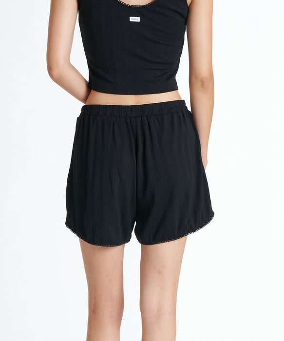 heartさん専用 rvca 新品 未使用 xs RVCA ウィメンズ MINI RVCA DROP NEEDLE RIB TRUNKS ショートパンツ