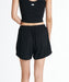 RVCA ウィメンズ MINI RVCA DROP NEEDLE RIB TRUNKS ショートパンツ 【2026年夏モデル】 BLK / M