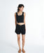 RVCA ウィメンズ MINI RVCA DROP NEEDLE RIB TRUNKS ショートパンツ 【2026年夏モデル】 BLK / M