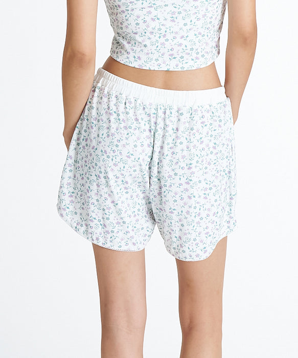 RVCA ウィメンズ MINI RVCA DROP NEEDLE RIB TRUNKS ショートパンツ