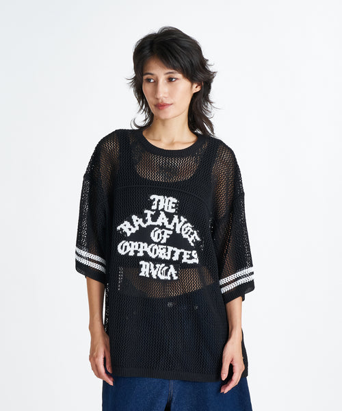 RVCA ウィメンズ MESH KNIT FOOTBALL TEE セーター 【2026年夏モデル】